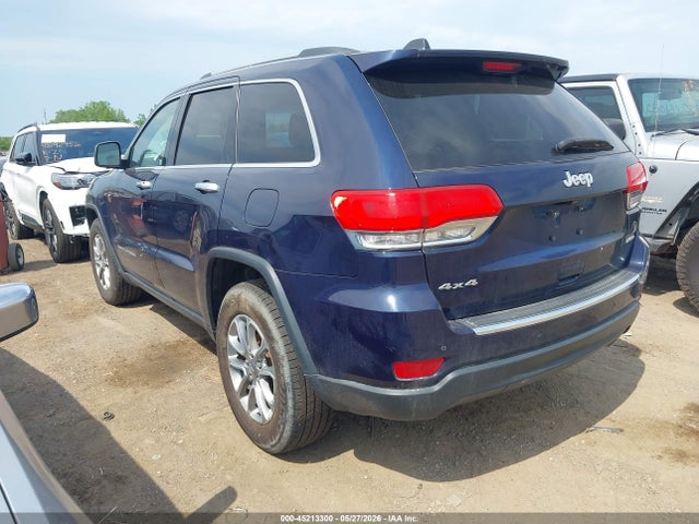 45213300 :رقم المزاد ، 1C4RJFBG7FC133735 vin ، 2015 Jeep Grand Cherokee Limited مزاد بيع