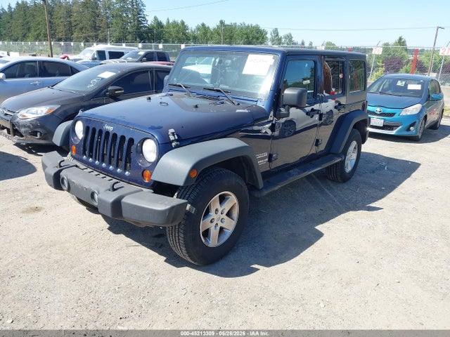 45213309 :رقم المزاد ، 1C4HJWDG0DL623195 vin ، 2013 Jeep Wrangler Unlimited Sport مزاد بيع