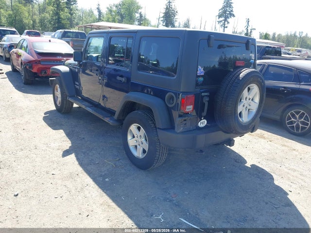 45213309 :رقم المزاد ، 1C4HJWDG0DL623195 vin ، 2013 Jeep Wrangler Unlimited Sport مزاد بيع