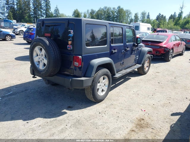 45213309 :رقم المزاد ، 1C4HJWDG0DL623195 vin ، 2013 Jeep Wrangler Unlimited Sport مزاد بيع