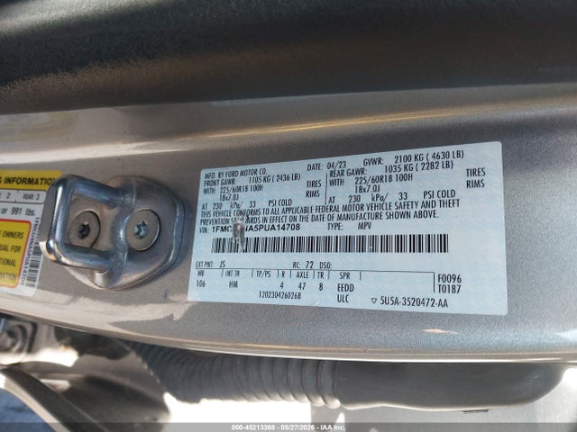 Ford Escape St-line Select 2023 1FMCU9NA5PUA14708 Image 9