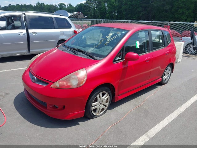 Продаж на аукціоні авто 2008 Honda Fit Sport, vin: JHMGD38678S067335, номер лоту: 45213451