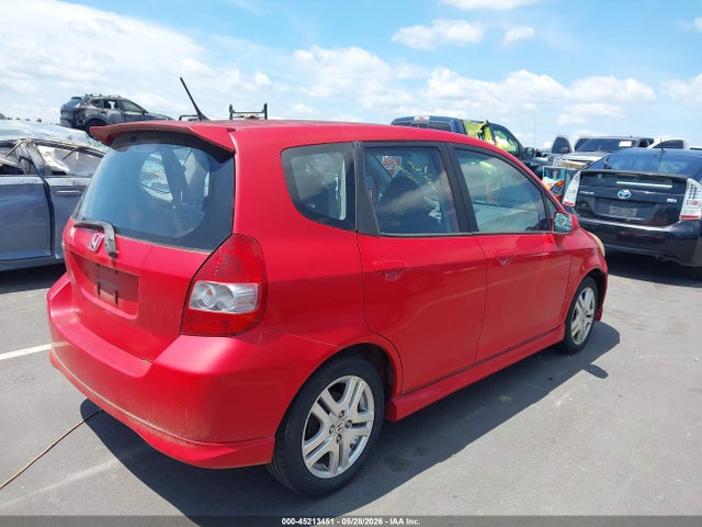 Продаж на аукціоні авто 2008 Honda Fit Sport, vin: JHMGD38678S067335, номер лоту: 45213451