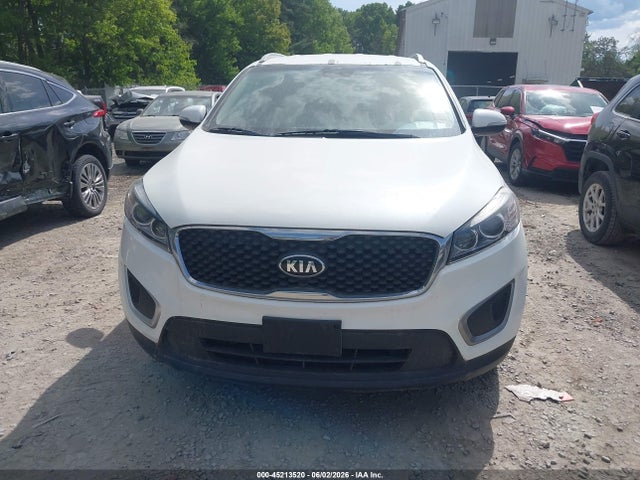 45213520 :رقم المزاد ، 5XYPGDA34GG105350 vin ، 2016 Kia Sorento 2.4l Lx مزاد بيع