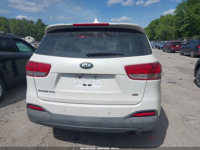 45213520 :رقم المزاد ، 5XYPGDA34GG105350 vin ، 2016 Kia Sorento 2.4l Lx مزاد بيع