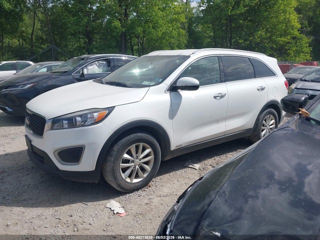 45213520 :رقم المزاد ، 5XYPGDA34GG105350 vin ، 2016 Kia Sorento 2.4l Lx مزاد بيع