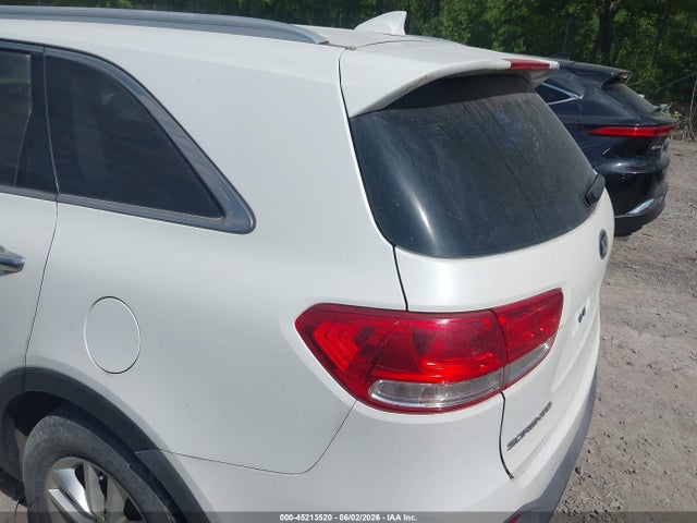 45213520 :رقم المزاد ، 5XYPGDA34GG105350 vin ، 2016 Kia Sorento 2.4l Lx مزاد بيع