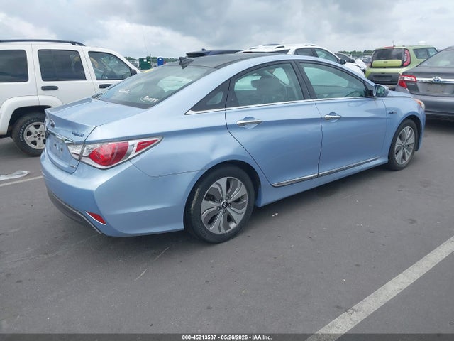 2015 Hyundai Sonata Hybrid Limited მანქანა იყიდება აუქციონზე, vin: KMHEC4A45FA129369, აუქციონის ნომერი: 45213537