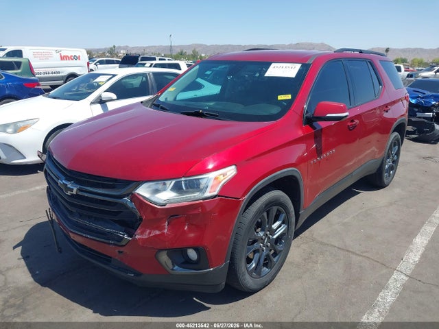 45213542 :رقم المزاد ، 1GNERJKX6JJ282871 vin ، 2018 Chevrolet Traverse Rs مزاد بيع