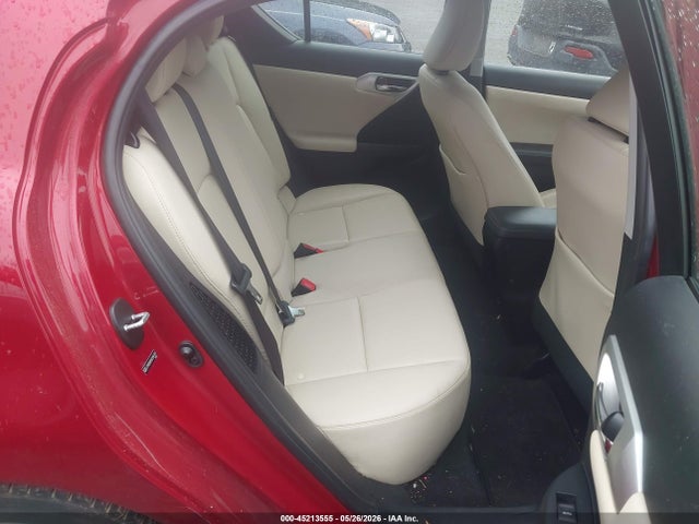 45213555 :رقم المزاد ، JTHKD5BH5C2091397 vin ، 2012 Lexus Ct 200h Premium مزاد بيع