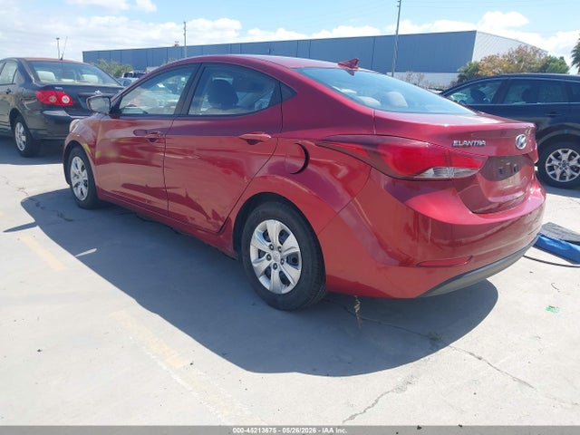 Aukcja sprzedaży 2016 Hyundai Elantra Se, vin: 5NPDH4AE5GH708298, numer aukcji: 45213675