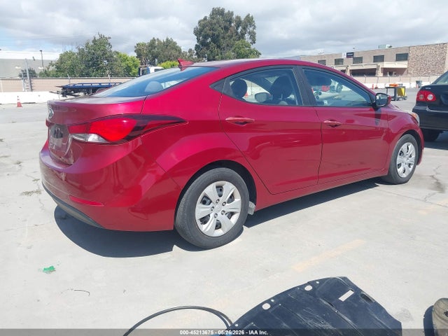 Aukcja sprzedaży 2016 Hyundai Elantra Se, vin: 5NPDH4AE5GH708298, numer aukcji: 45213675