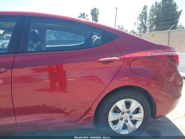 Aukcja sprzedaży 2016 Hyundai Elantra Se, vin: 5NPDH4AE5GH708298, numer aukcji: 45213675