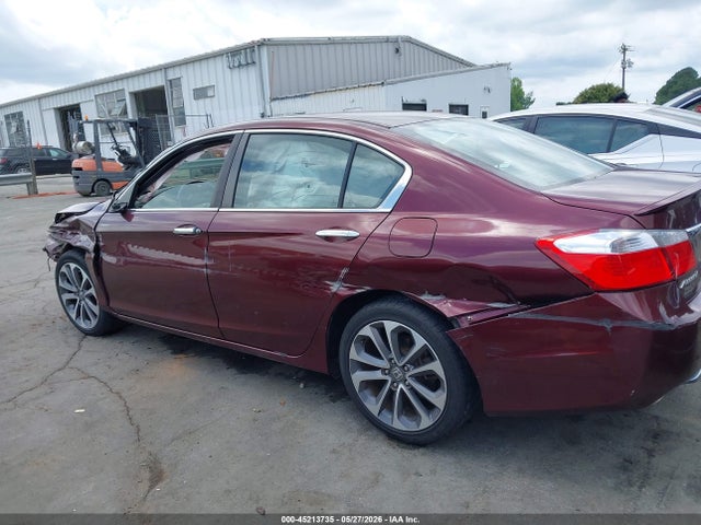 45213735 :رقم المزاد ، 1HGCR2F59FA235860 vin ، 2015 Honda Accord Sport مزاد بيع