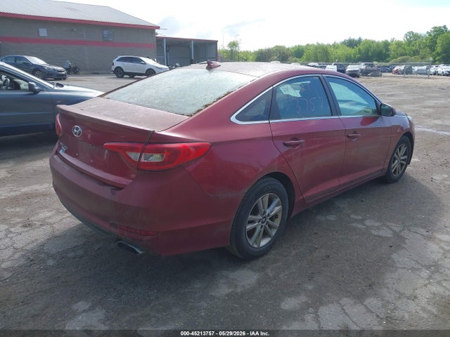 2015 Hyundai Sonata Se მანქანა იყიდება აუქციონზე, vin: 5NPE24AF0FH248609, აუქციონის ნომერი: 45213757