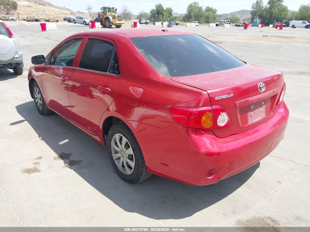 Продаж на аукціоні авто 2009 Toyota Corolla Le, vin: JTDBL40E69J022286, номер лоту: 45213760