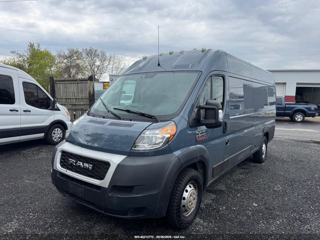 Auction sale of the 2019 Ram Promaster 3500 Cargo Van High Roof 159 Wb Ext, vin: 3C6URVJG8KE558681, lot number: 45213772