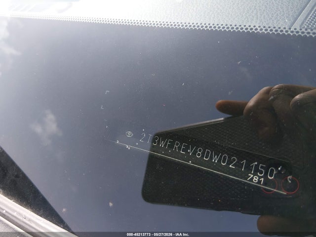 2013 Toyota Rav4 Xle მანქანა იყიდება აუქციონზე, vin: 2T3WFREV8DW021150, აუქციონის ნომერი: 45213773