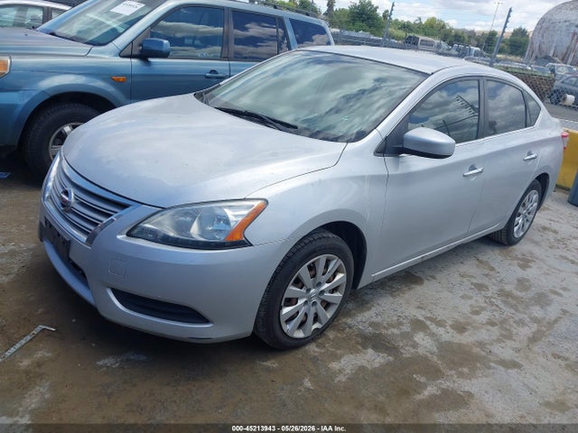 45213943 :رقم المزاد ، 3N1AB7AP9EL616523 vin ، 2014 Nissan Sentra S مزاد بيع