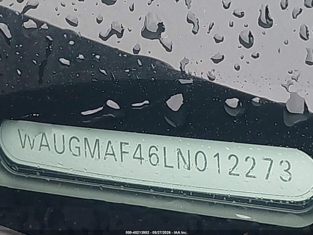 45213952 :رقم المزاد ، WAUGMAF46LN012273 vin ، 2020 Audi A4 Premium 40 Tfsi Front-wheel Drive S Tronic مزاد بيع
