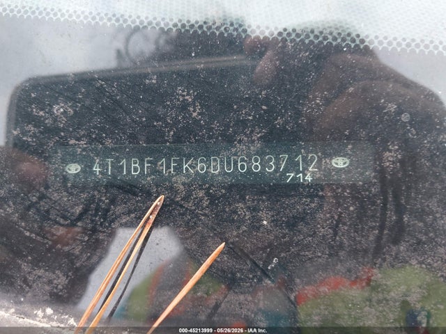 Продаж на аукціоні авто 2013 Toyota Camry L, vin: 4T1BF1FK6DU683712, номер лоту: 45213999