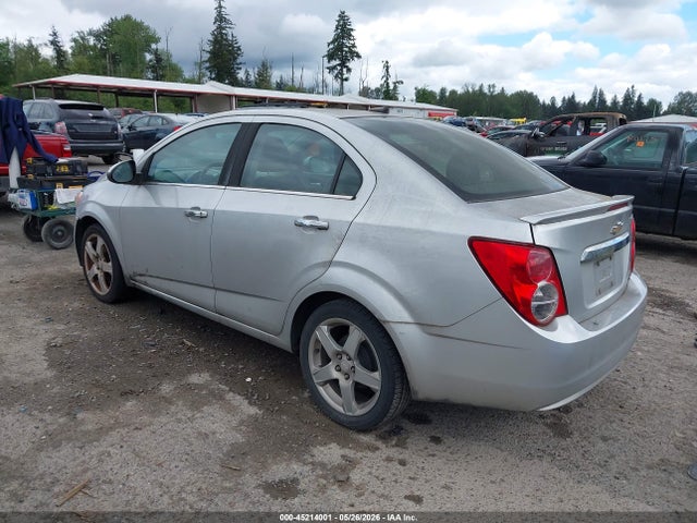 2013 Chevrolet Sonic Ltz Auto მანქანა იყიდება აუქციონზე, vin: 1G1JE5SG5D4169208, აუქციონის ნომერი: 45214001