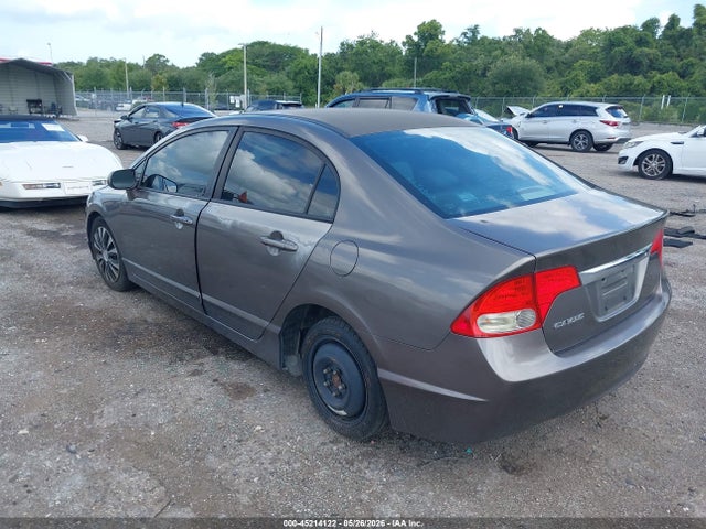 45214122 :رقم المزاد ، 2HGFA1F56AH565089 vin ، 2010 Honda Civic Lx مزاد بيع