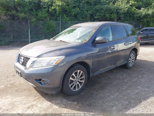 2014 Nissan Pathfinder S მანქანა იყიდება აუქციონზე, vin: 5N1AR2MM3EC669951, აუქციონის ნომერი: 45214123