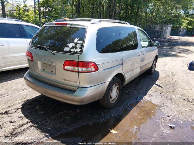 45214127 :رقم المزاد ، 4T3ZF13C02U434466 vin ، 2002 Toyota Sienna Xle مزاد بيع