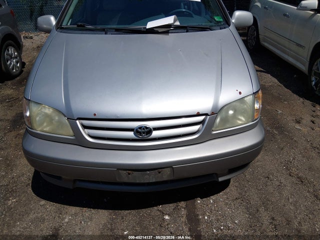45214127 :رقم المزاد ، 4T3ZF13C02U434466 vin ، 2002 Toyota Sienna Xle مزاد بيع