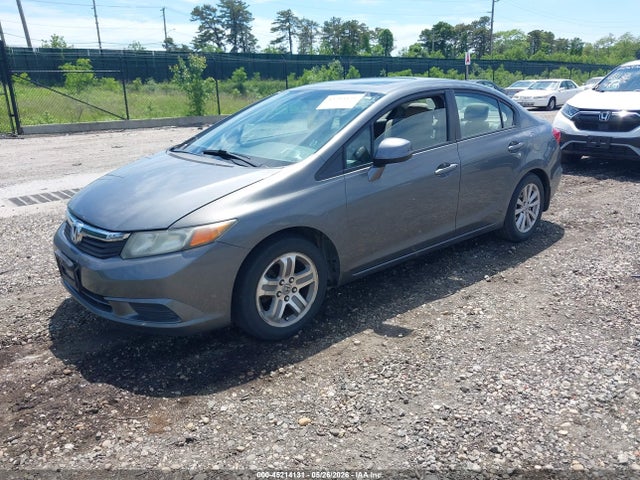 45214131 :رقم المزاد ، 2HGFB2F85CH316136 vin ، 2012 Honda Civic Ex مزاد بيع