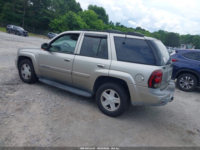 Продаж на аукціоні авто 2002 Chevrolet Trailblazer Ltz, vin: 1GNDS13S722157389, номер лоту: 45214151
