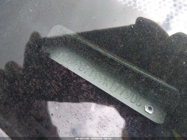 45214185 :رقم المزاد ، 3FAHP07199R177906 vin ، 2009 Ford Fusion Se مزاد بيع
