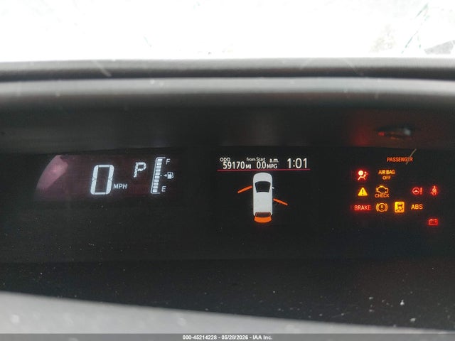 2016 Toyota Prius C One მანქანა იყიდება აუქციონზე, vin: JTDKDTB39G1136573, აუქციონის ნომერი: 45214228