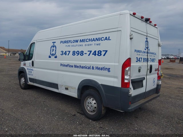 2014 Ram Promaster 2500 High Roof მანქანა იყიდება აუქციონზე, vin: 3C6TRVDG5EE109972, აუქციონის ნომერი: 45214309
