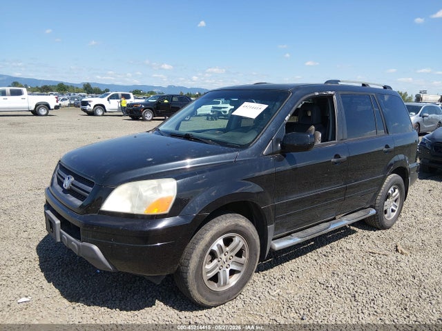 2005 Honda Pilot Ex-l მანქანა იყიდება აუქციონზე, vin: 5FNYF186X5B028221, აუქციონის ნომერი: 45214415