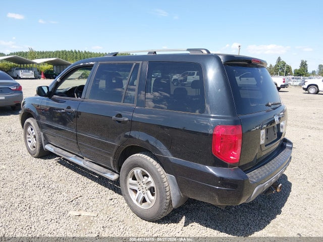 2005 Honda Pilot Ex-l მანქანა იყიდება აუქციონზე, vin: 5FNYF186X5B028221, აუქციონის ნომერი: 45214415