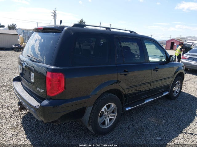 2005 Honda Pilot Ex-l მანქანა იყიდება აუქციონზე, vin: 5FNYF186X5B028221, აუქციონის ნომერი: 45214415