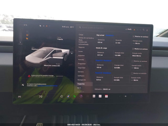 2024 Tesla Cybertruck მანქანა იყიდება აუქციონზე, vin: 7G2CEHED5RA056940, აუქციონის ნომერი: 45214430