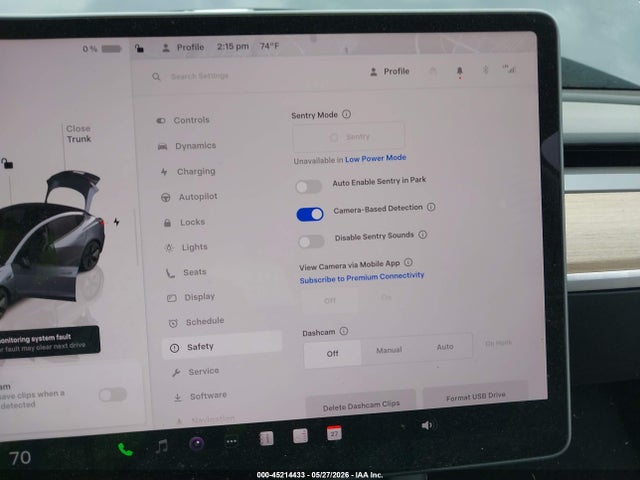 2023 Tesla Model 3 Rear-wheel Drive მანქანა იყიდება აუქციონზე, vin: 5YJ3E1EA6PF713017, აუქციონის ნომერი: 45214433
