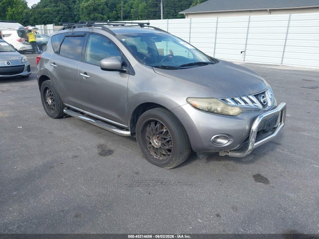 Продаж на аукціоні авто 2009 Nissan Murano S, vin: JN8AZ18W59W126474, номер лоту: 45214456