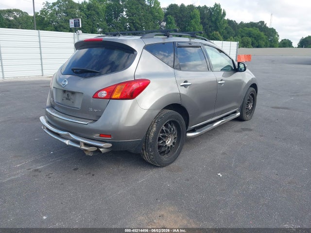 2009 Nissan Murano S მანქანა იყიდება აუქციონზე, vin: JN8AZ18W59W126474, აუქციონის ნომერი: 45214456