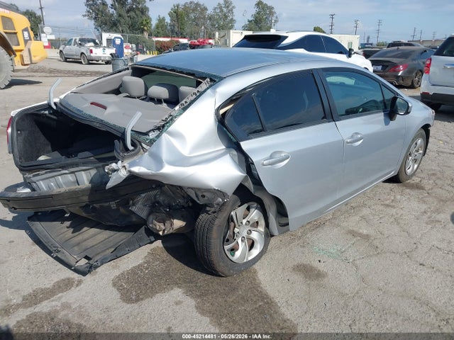 2015 Honda Civic Lx მანქანა იყიდება აუქციონზე, vin: 2HGFB2F57FH526649, აუქციონის ნომერი: 45214481