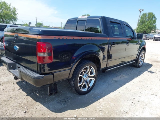 2008 Ford F-150 Harley-davidson მანქანა იყიდება აუქციონზე, vin: 1FTRW14508FB21329, აუქციონის ნომერი: 45214587