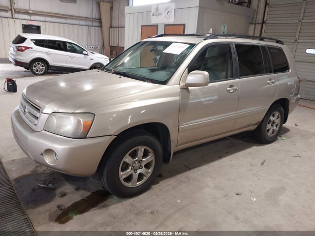 45214630 :رقم المزاد ، JTEGP21A750049342 vin ، 2005 Toyota Highlander V6 مزاد بيع