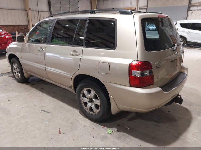 45214630 :رقم المزاد ، JTEGP21A750049342 vin ، 2005 Toyota Highlander V6 مزاد بيع
