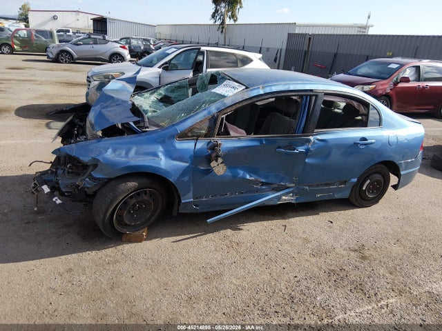 2011 Honda Civic Lx მანქანა იყიდება აუქციონზე, vin: 2HGFA1F59BH519242, აუქციონის ნომერი: 45214895