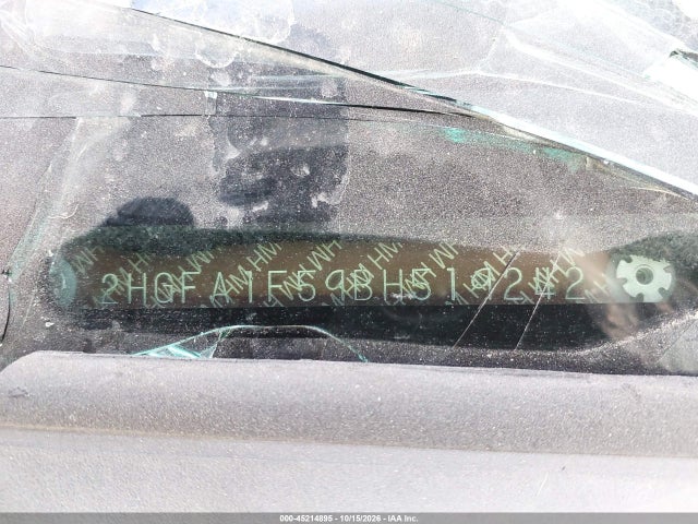 2011 Honda Civic Lx მანქანა იყიდება აუქციონზე, vin: 2HGFA1F59BH519242, აუქციონის ნომერი: 45214895