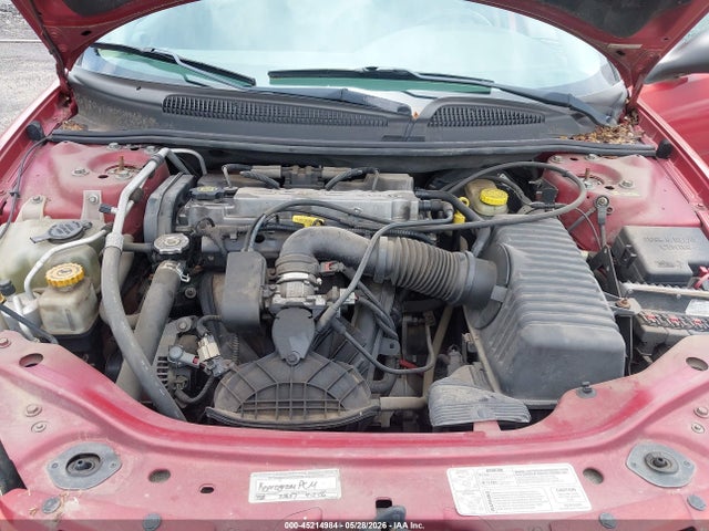 Auction sale of the 2003 Chrysler Sebring Lx, vin: 1C3EL46X53N535961, lot number: 45214984