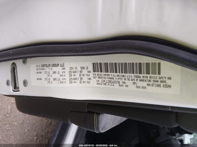 Aukcja sprzedaży 2014 Jeep Cherokee Latitude, vin: 1C4PJLCB9EW323736, numer aukcji: 45215130